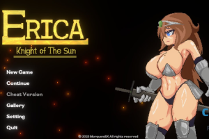 【cmmya精选】【PC/生肉/动作/ACT游戏/3.40G】 艾莉卡：太阳骑士（Erica: Knight of the Sun） Ver0.2.0 生肉步兵版+动作ACT游戏+3.40G